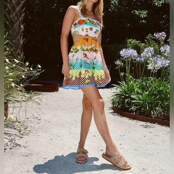 2x HP! Orangery Cut-Out Mini Dress - Picture 8 of 8